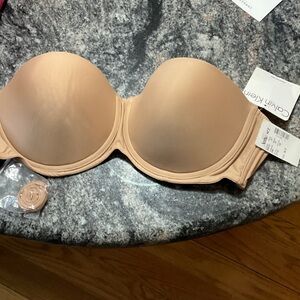Calvin Klein Nude Strapless Bra